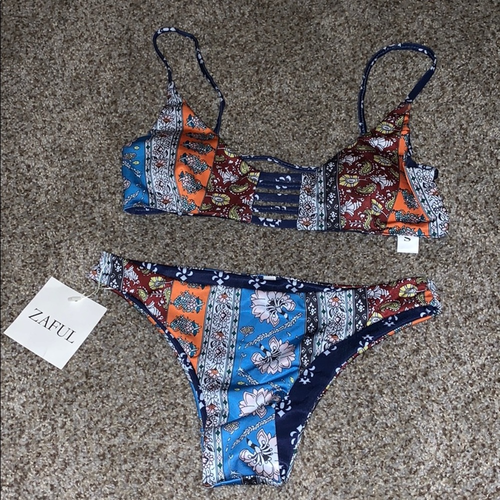 zaful reversible swimsuit